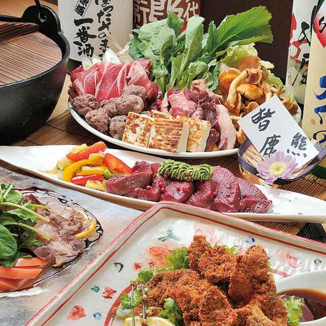 山里の料理