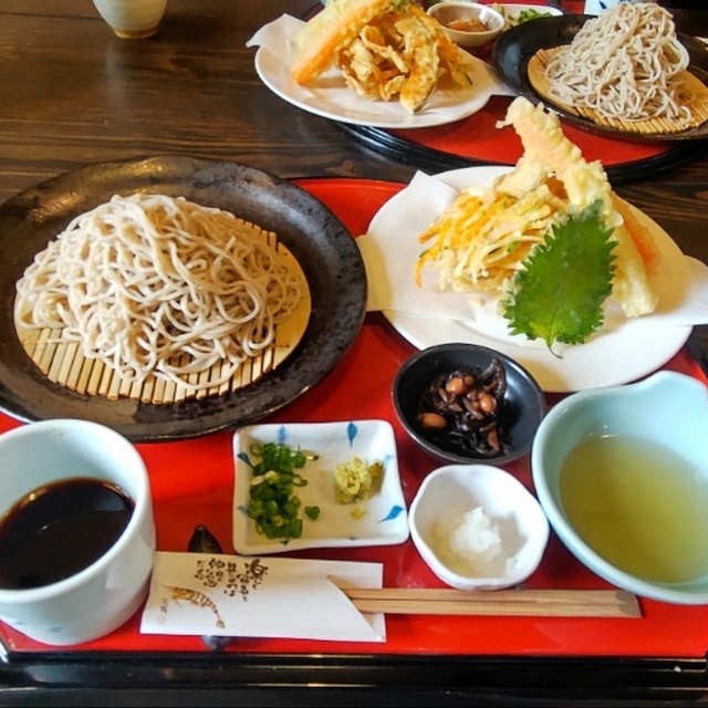 手打ちそば 土師野尾の料理