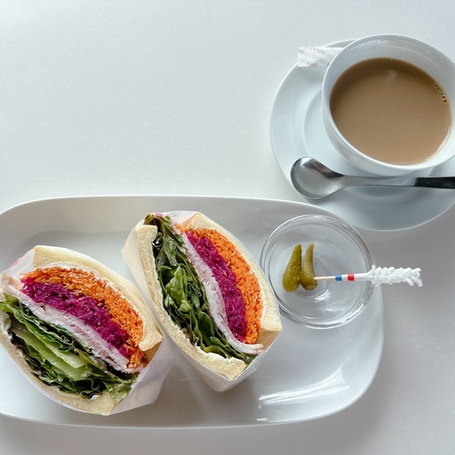 長崎県美術館カフェの料理