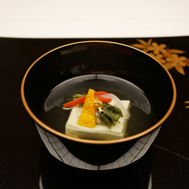 旅亭半水廬の料理