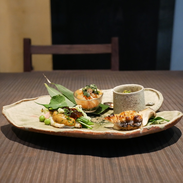 白の料理