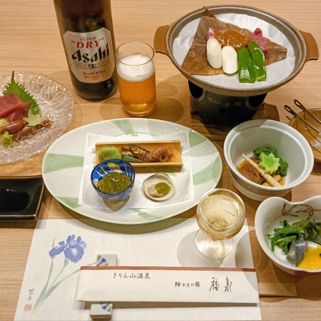 絵かきの宿 福泉の料理