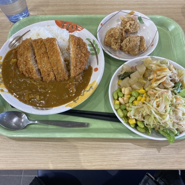 徳島県警徳島中央署 食堂の料理