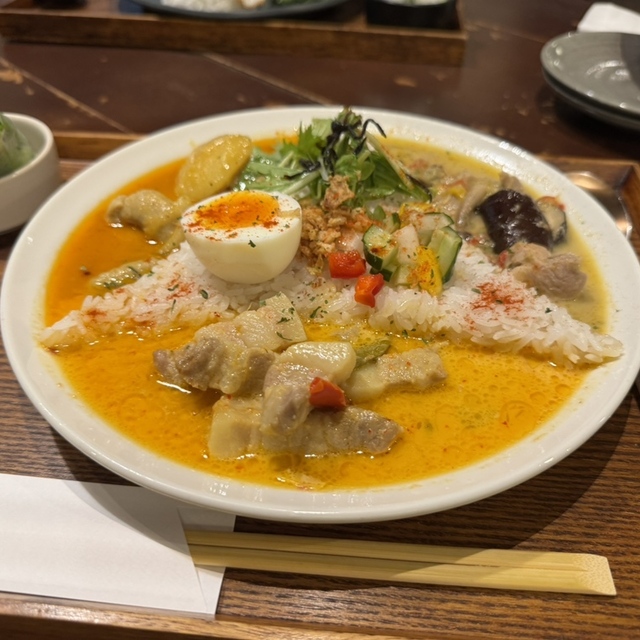 古民家カフェ あるの森の料理