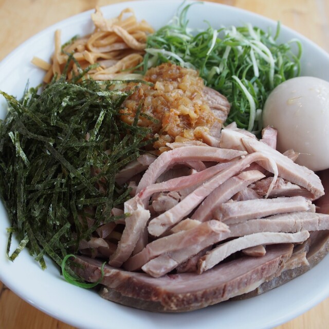 竹麺亭の料理