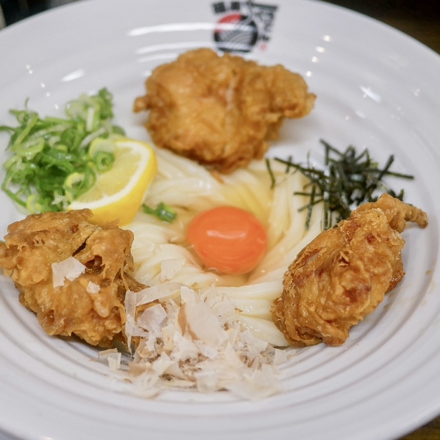 極楽うどん Ah-麺の料理