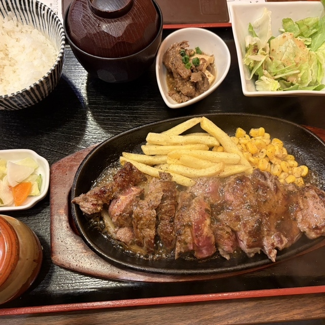 ステーキ&amp;ハンバーグ 前田亭の料理