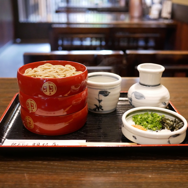 献上そば 羽根屋 本店の料理
