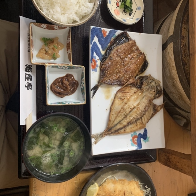 海産亭の料理