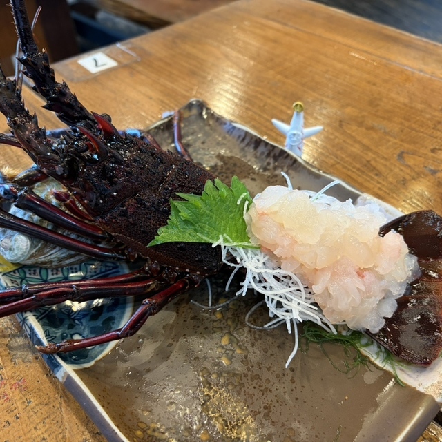 青木さざえ店の料理