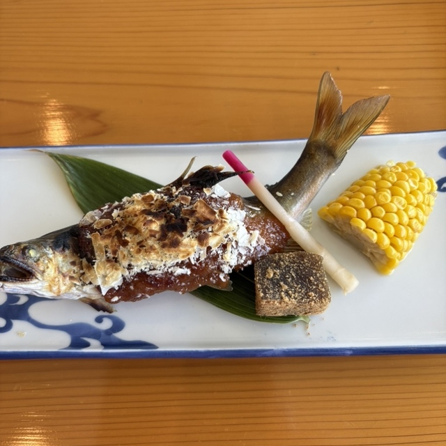 納涼亭の料理