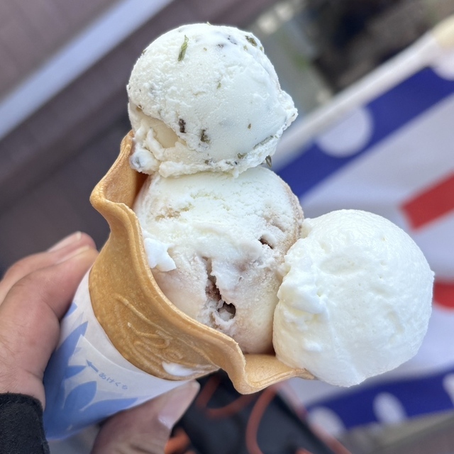 島のアイスクリーム屋 トリトンの料理