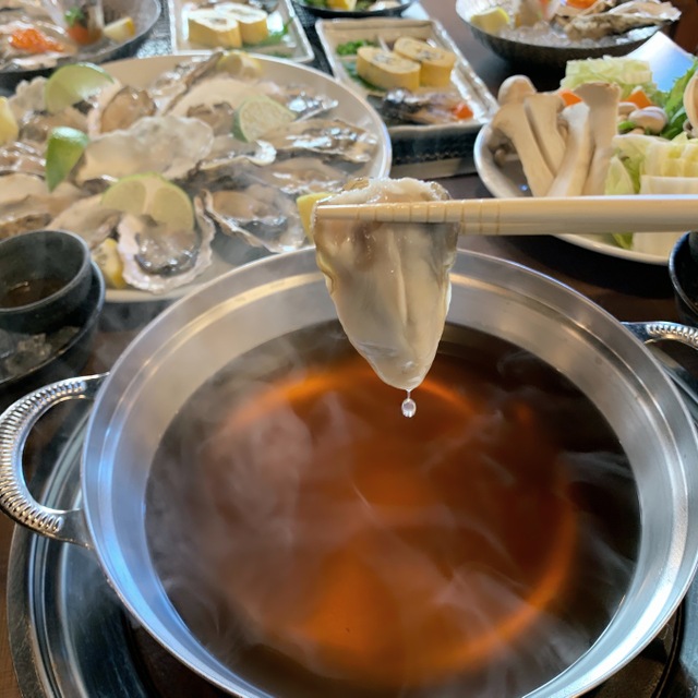 牡蠣ノ星の料理