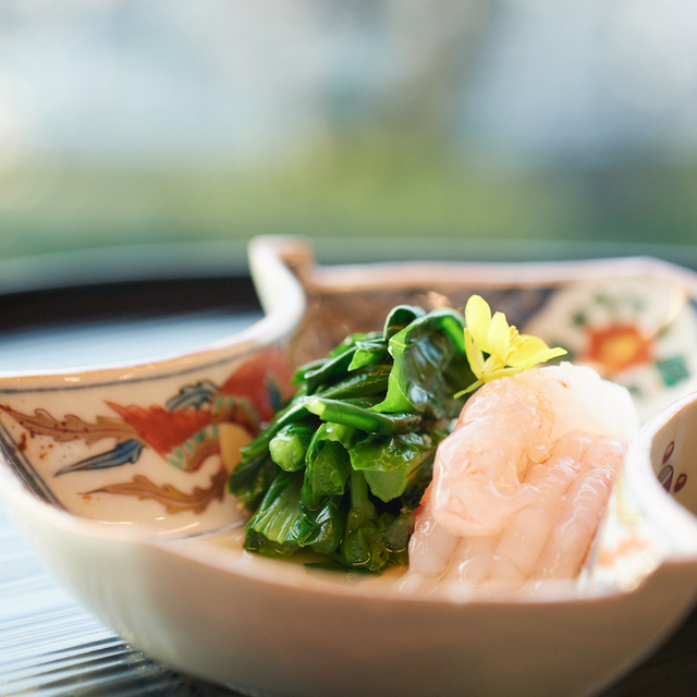 海老亭別館の料理