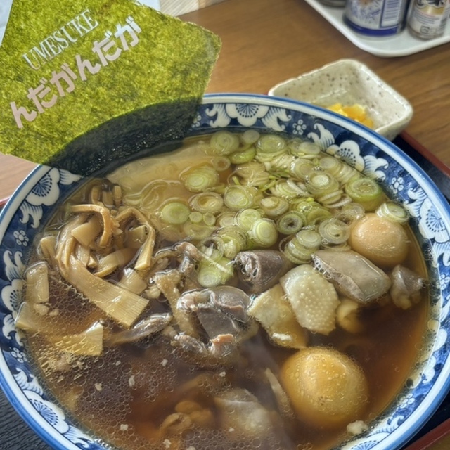 麺屋 うめ助の料理
