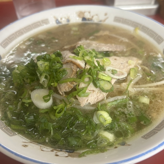 中華そば めんいちの料理