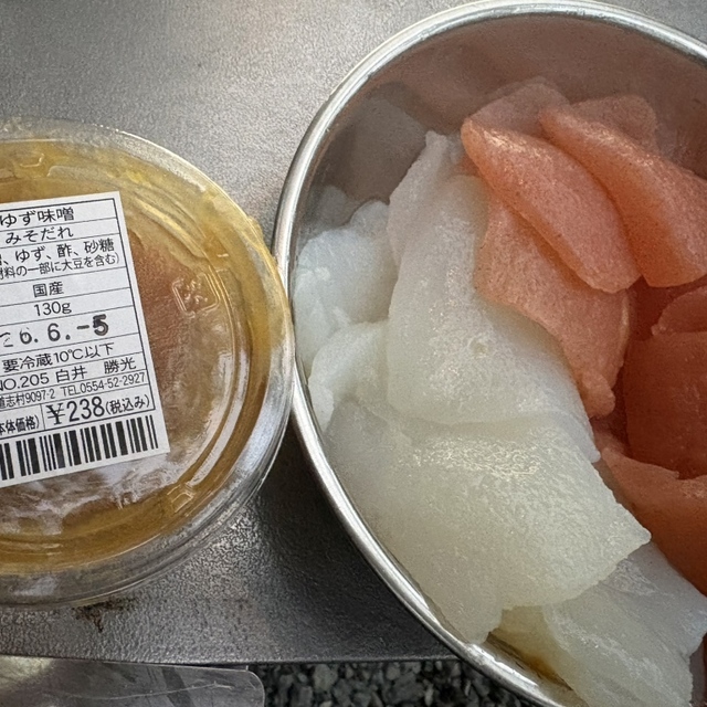道の駅 どうしの料理