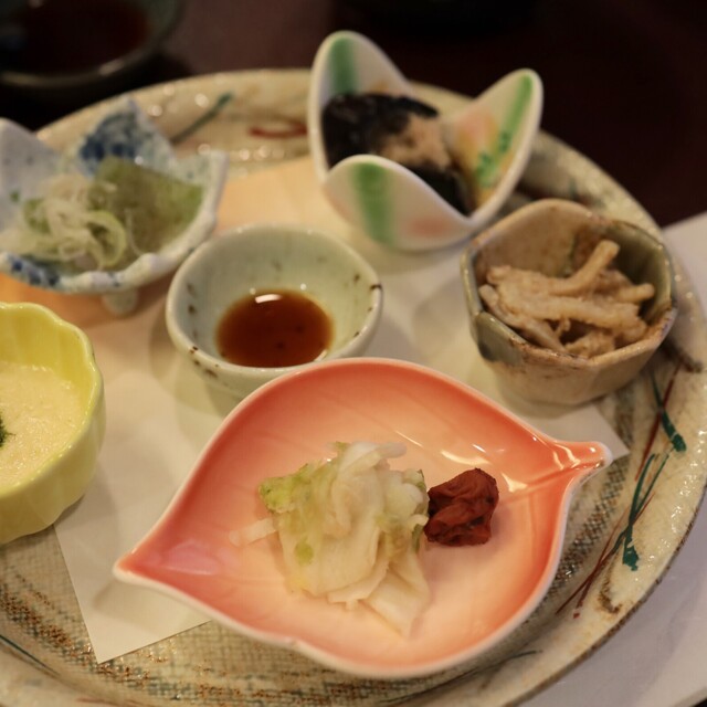 慶雲館の料理
