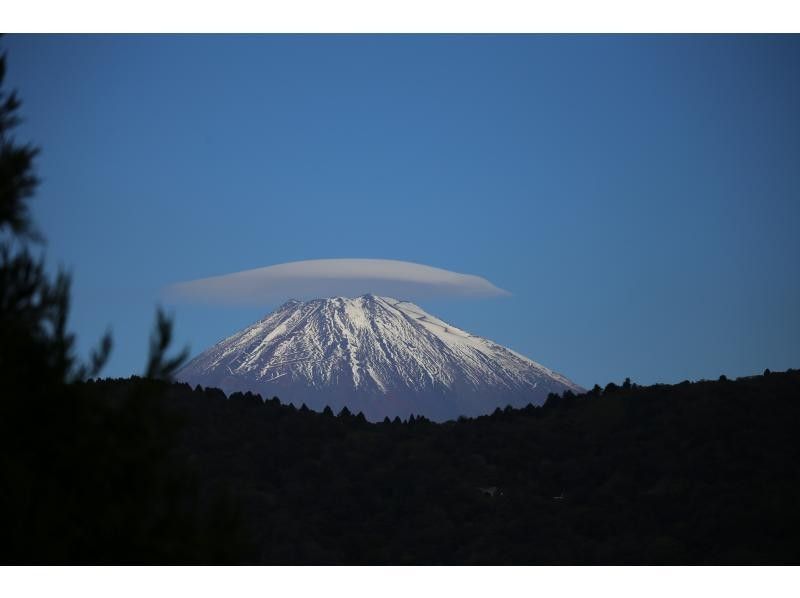 フジビュートレッキングコースから望む富士山