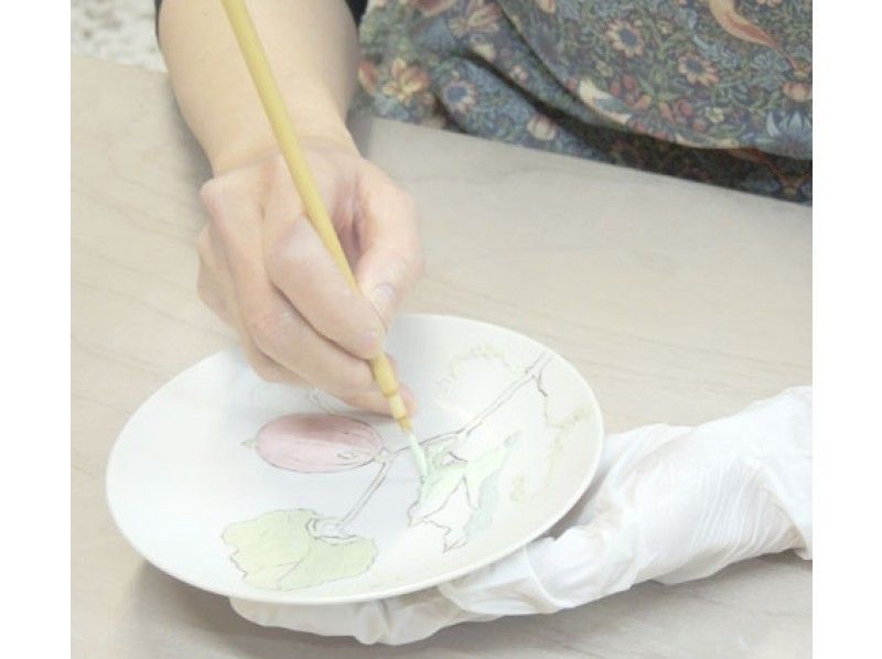 手びねり陶芸の絵付け体験のイメージ