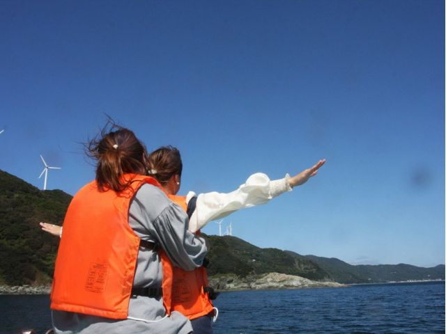 佐田岬半島アドベンチャークルーズの様子