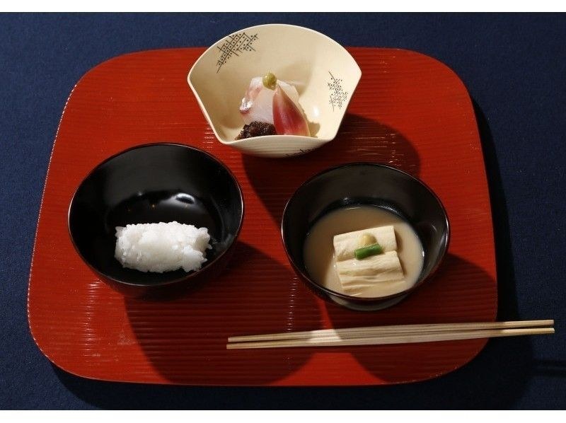 二子玉川の茶懐石体験の料理