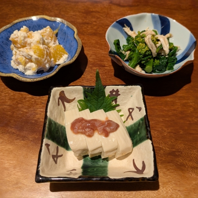 柿ざわの豆腐料理