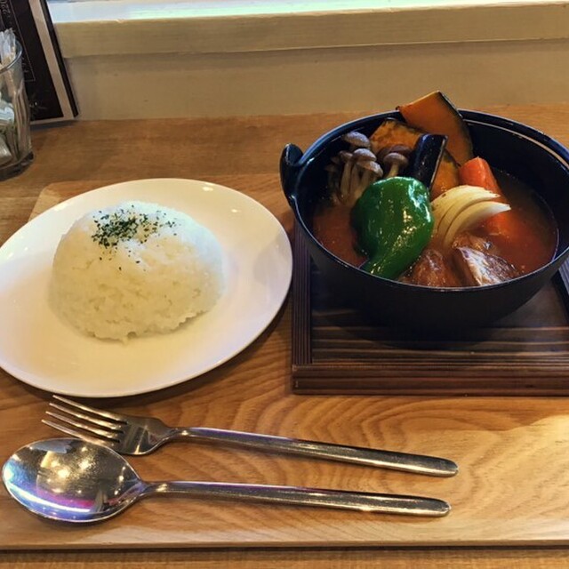 ちょうなん西小カフェのスープカレー
