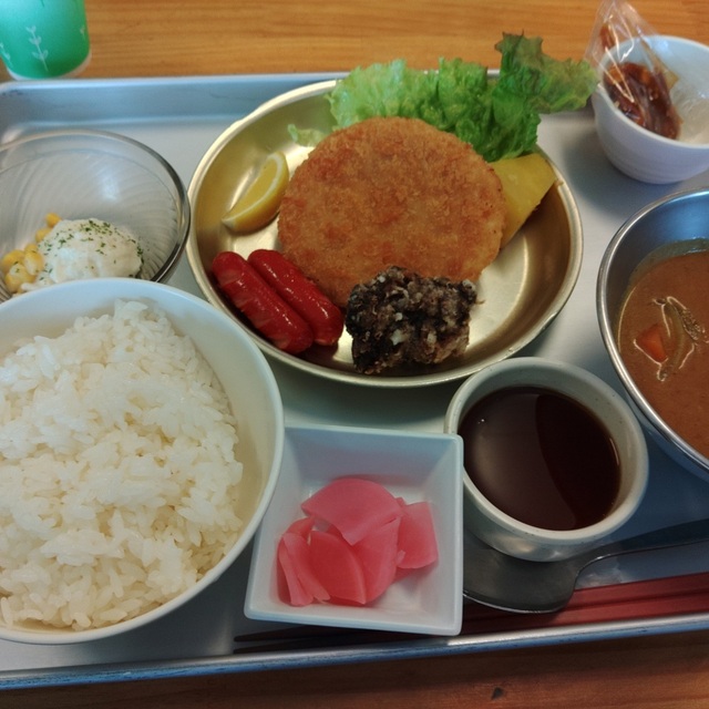道の駅 保田小学校の様子