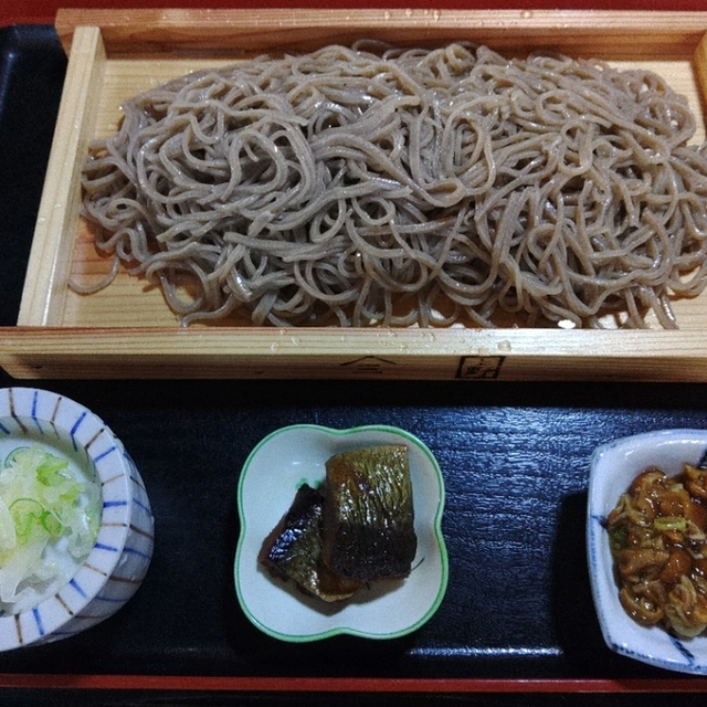 三左衛門そばの板そば