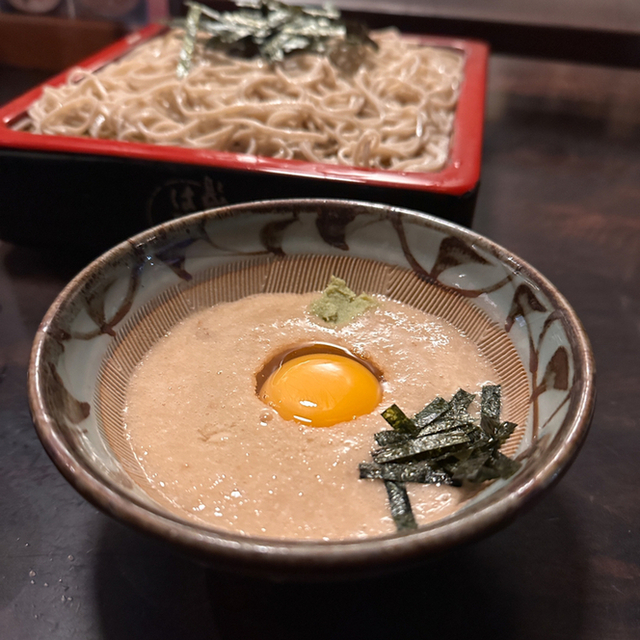 はつ花 本店の自然薯そば
