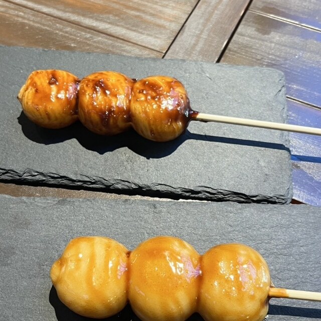 弁天茶屋の三福だんご