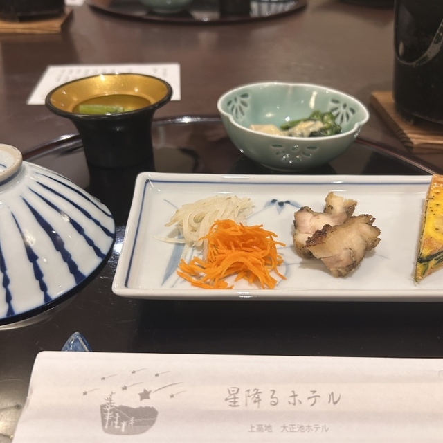 大正池のほとりの風景