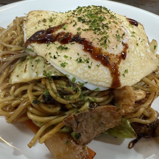 花屋のポンタの焼きそば