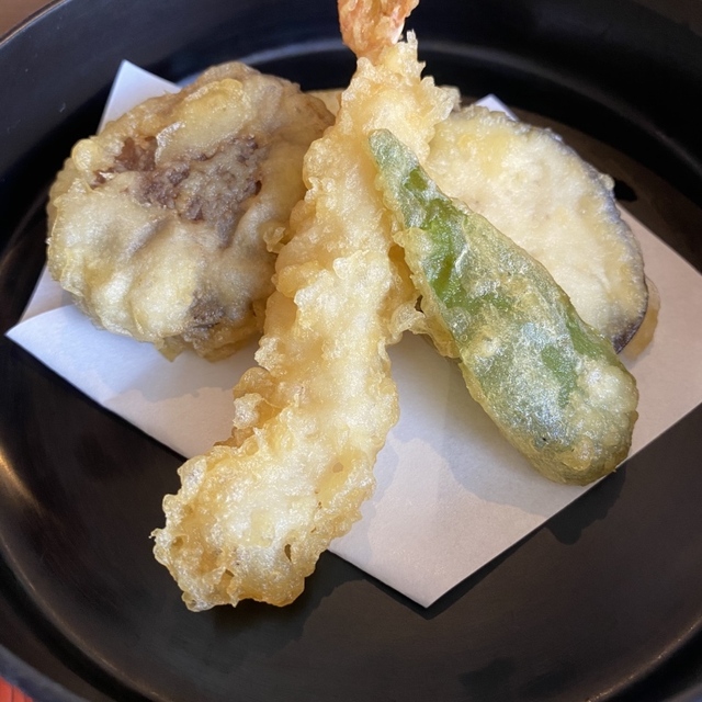 沙羅の木 松韻亭の天ぷら
