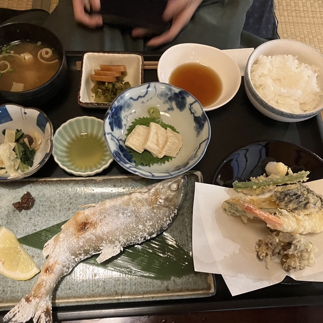 中禅寺温泉の街並み