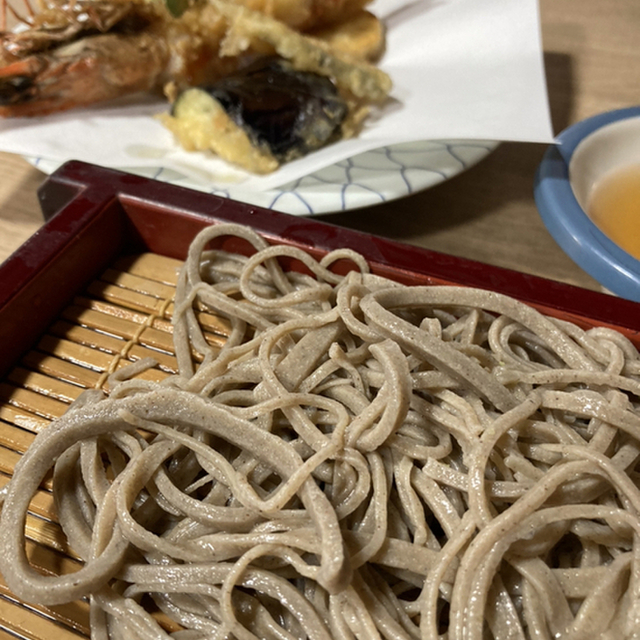 神代庵のそばと天ぷら