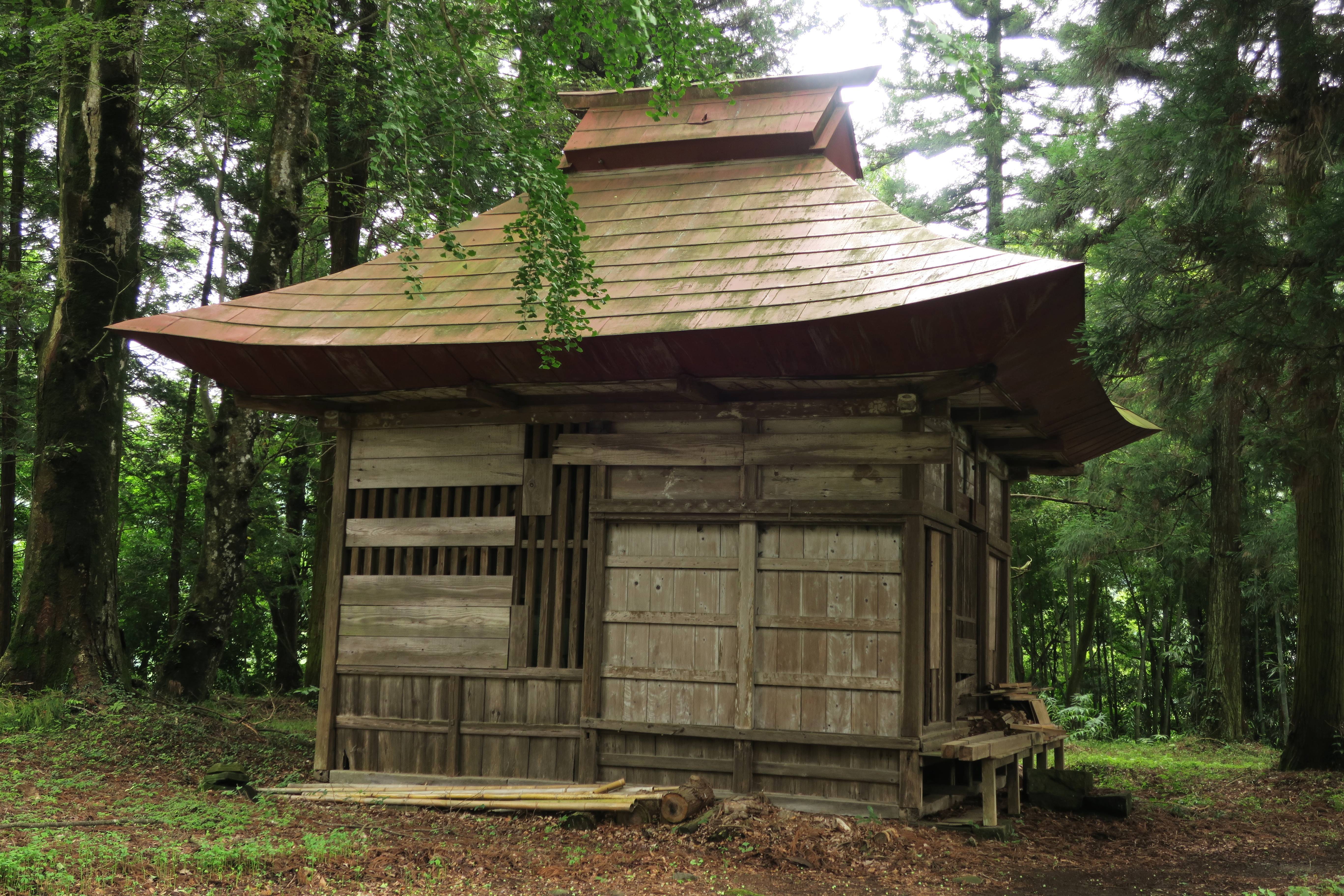 吾妻神社の額殿