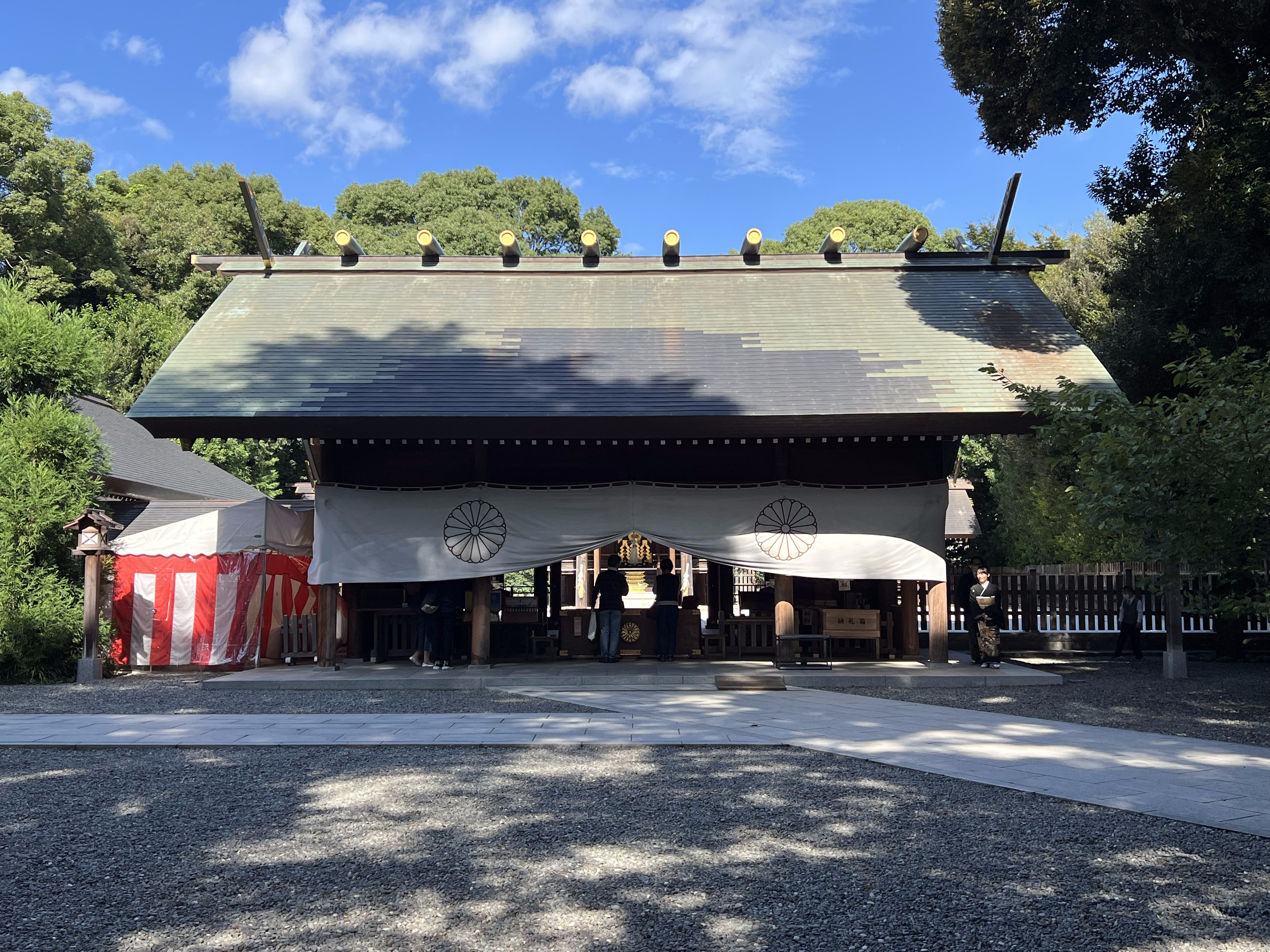 阿佐ヶ谷神明宮の神門