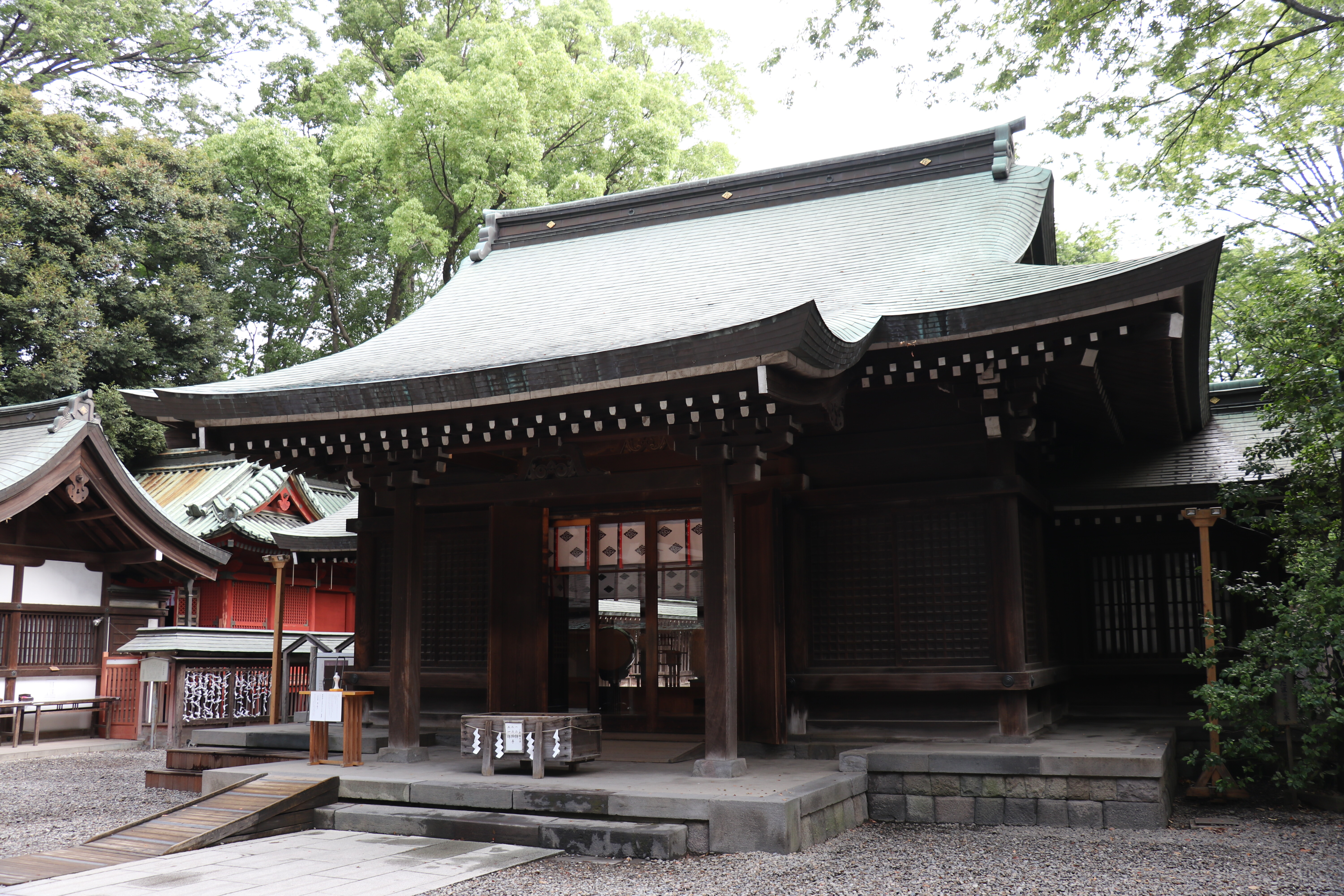 川越氷川神社の社殿