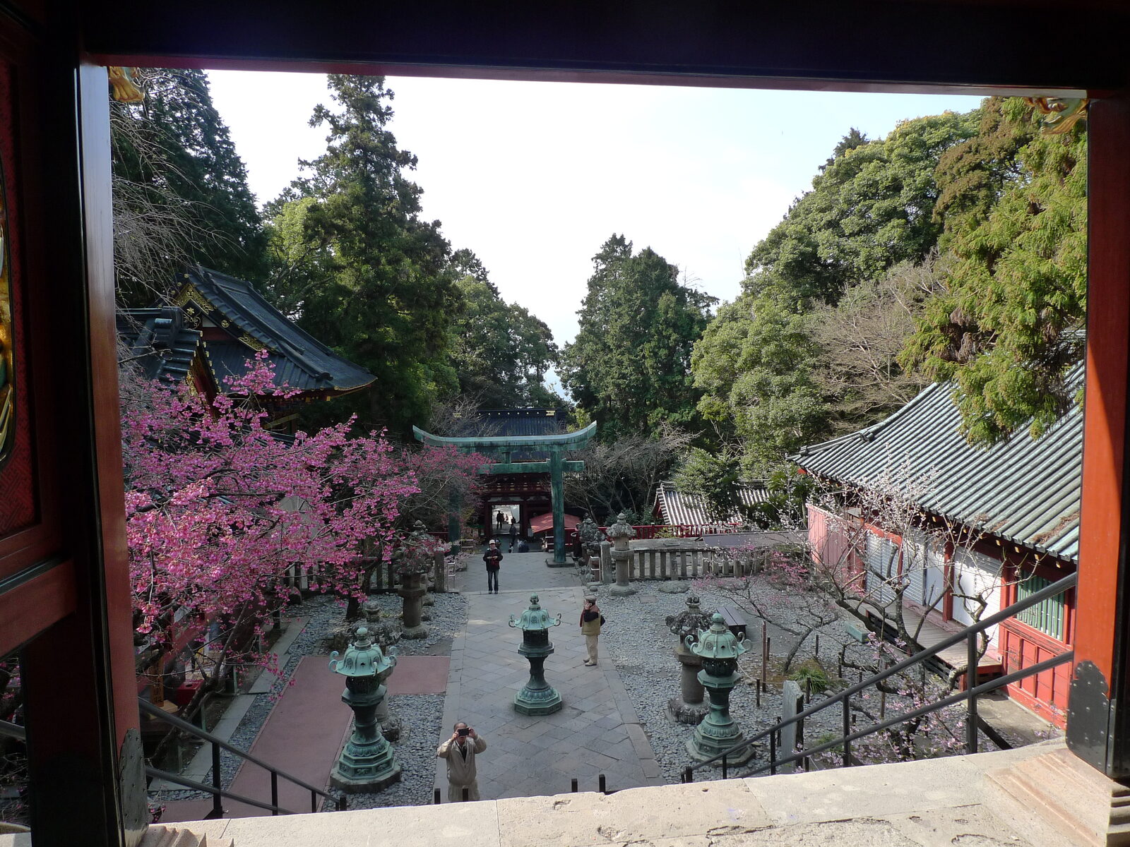 久能山東照宮の国宝 御社殿(権現造)