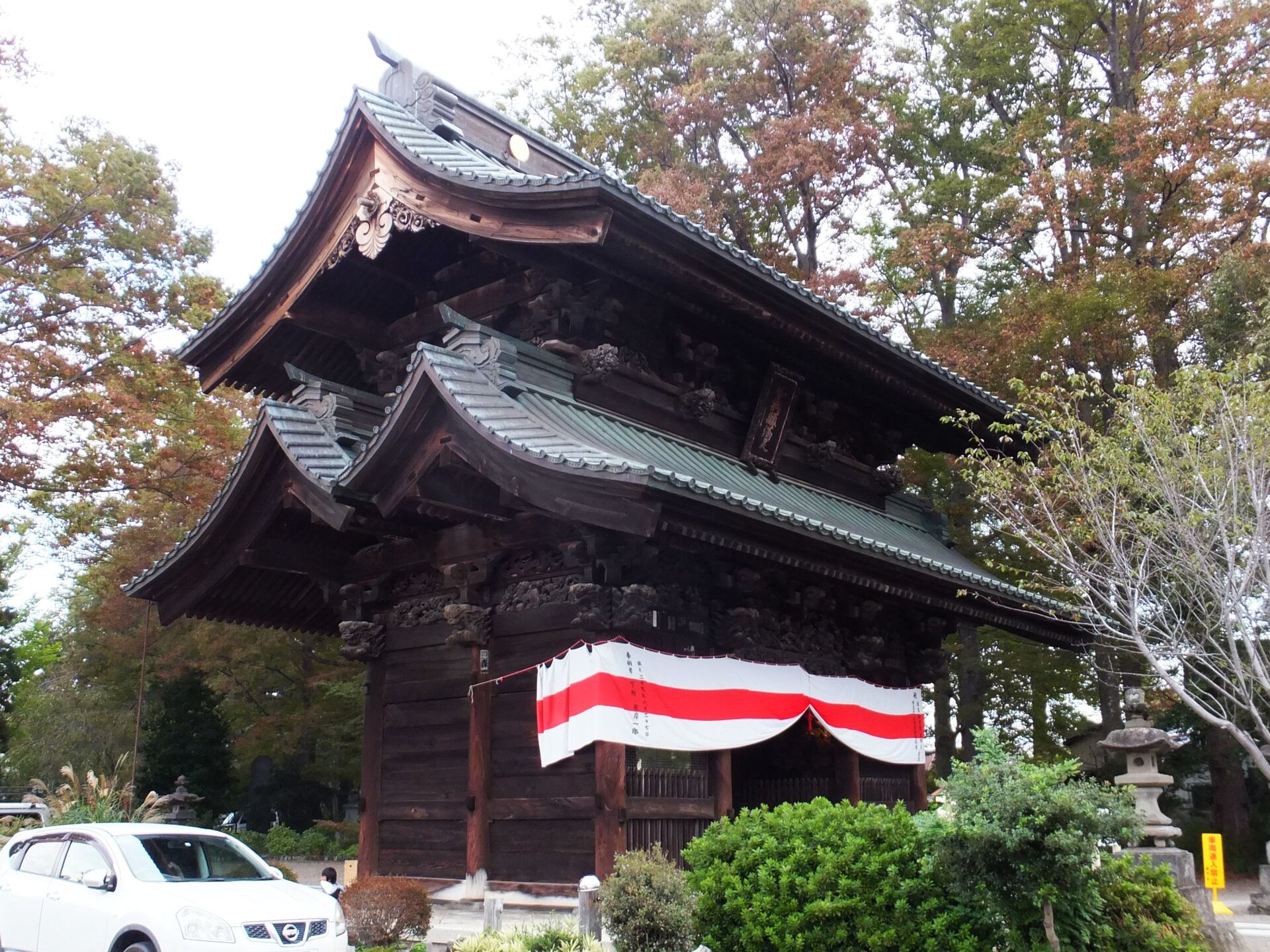 妻沼聖天山歓喜院の貴惣門