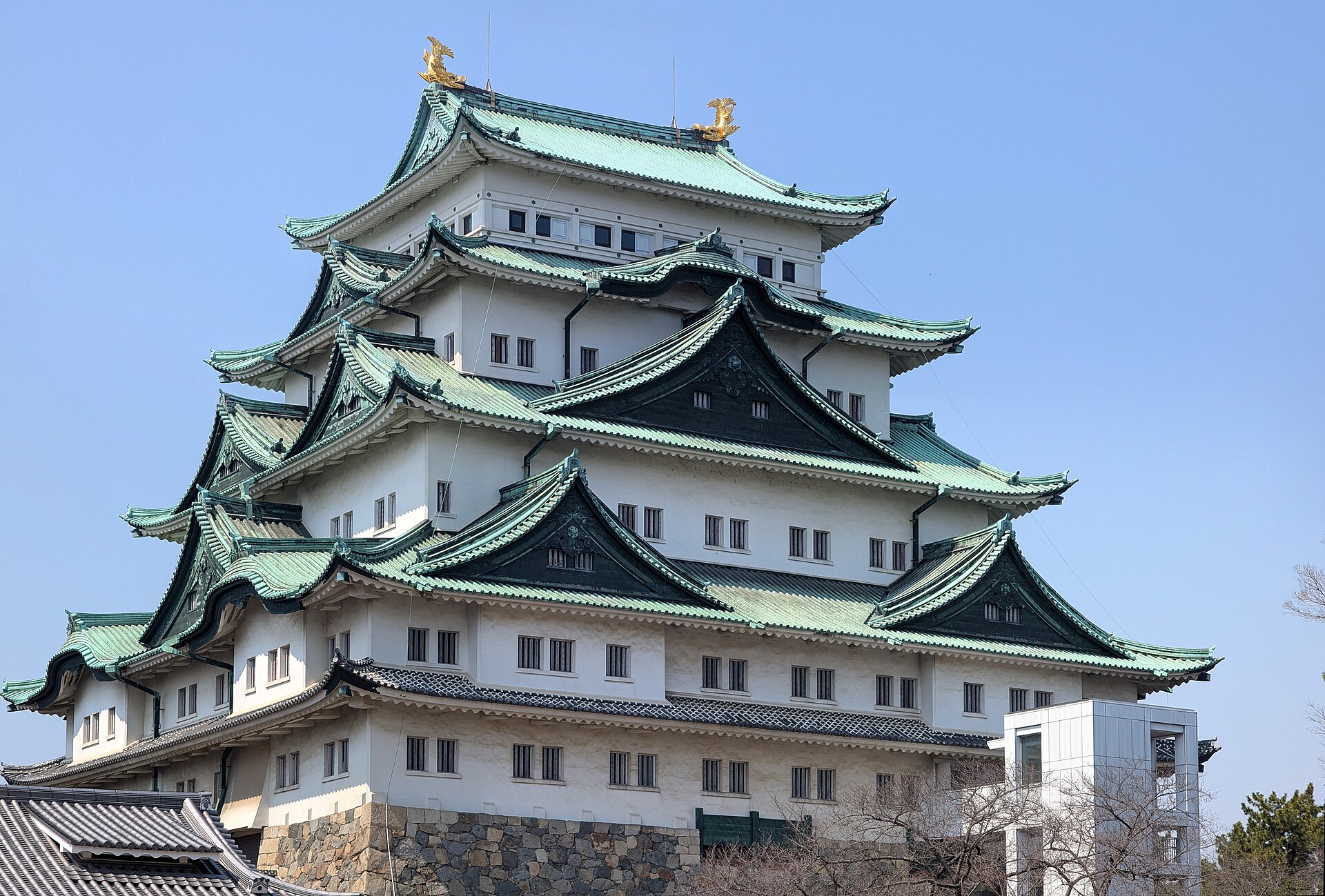 名古屋城の天守