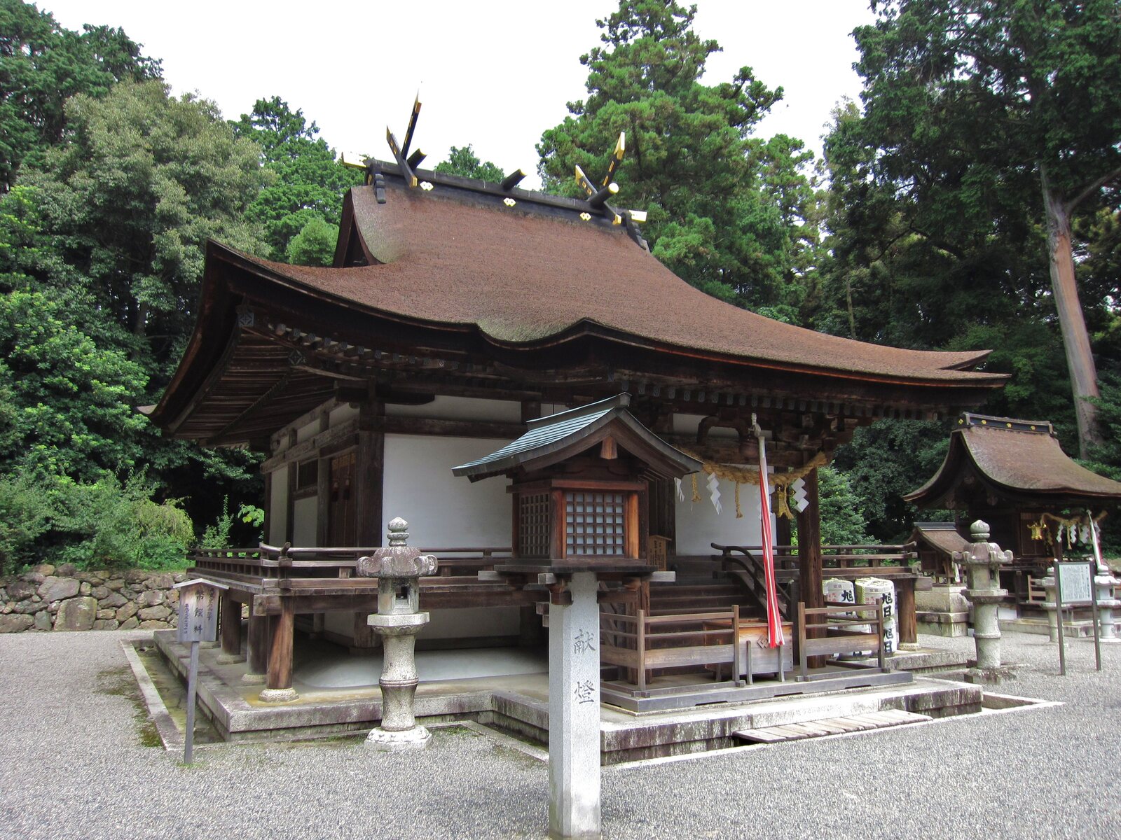 御上神社の国宝本殿