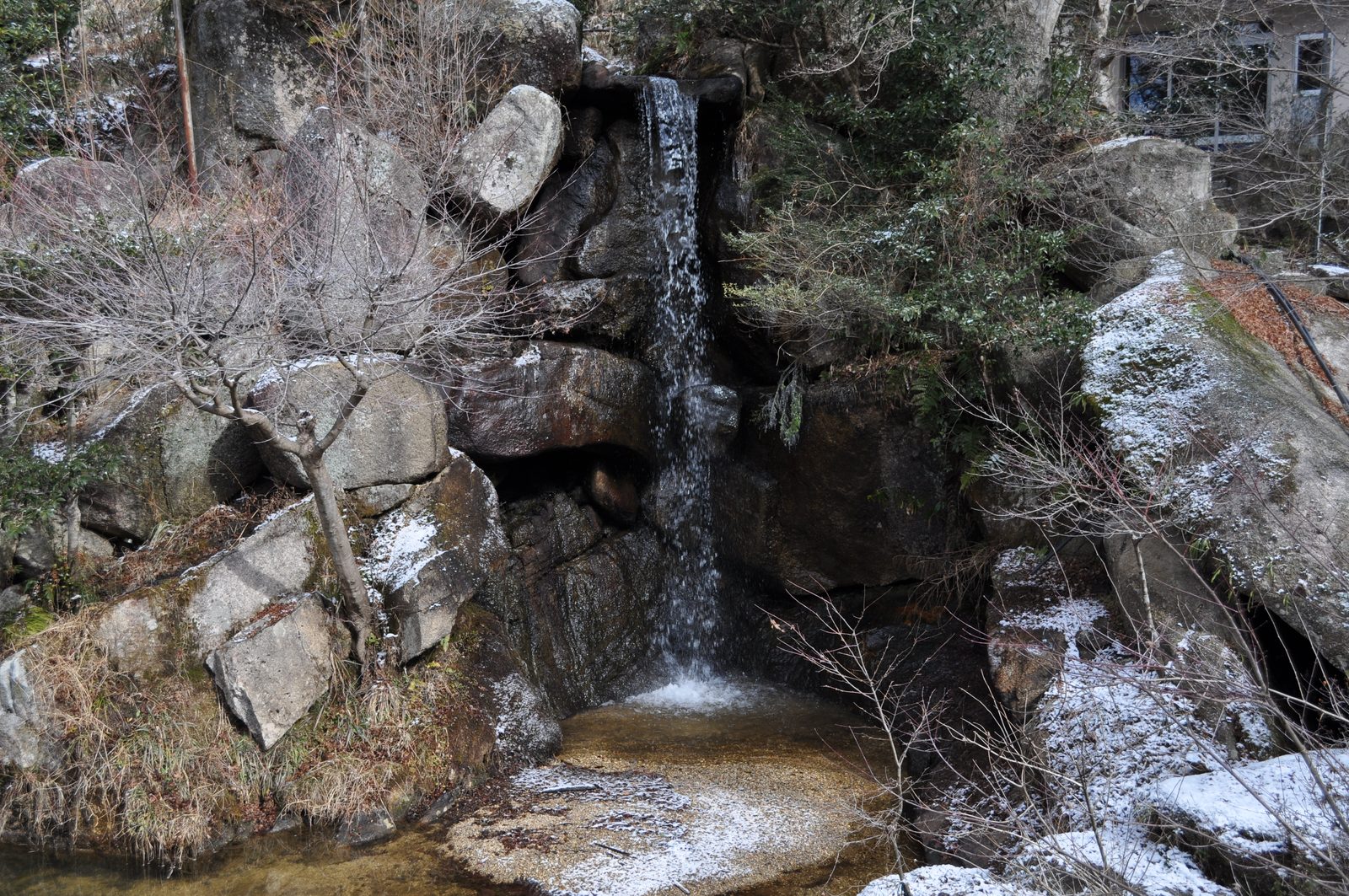 鬼岩公園の巨岩怪石