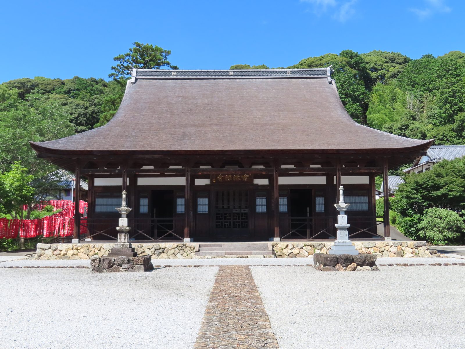 初山宝林寺の重要文化財 仏殿