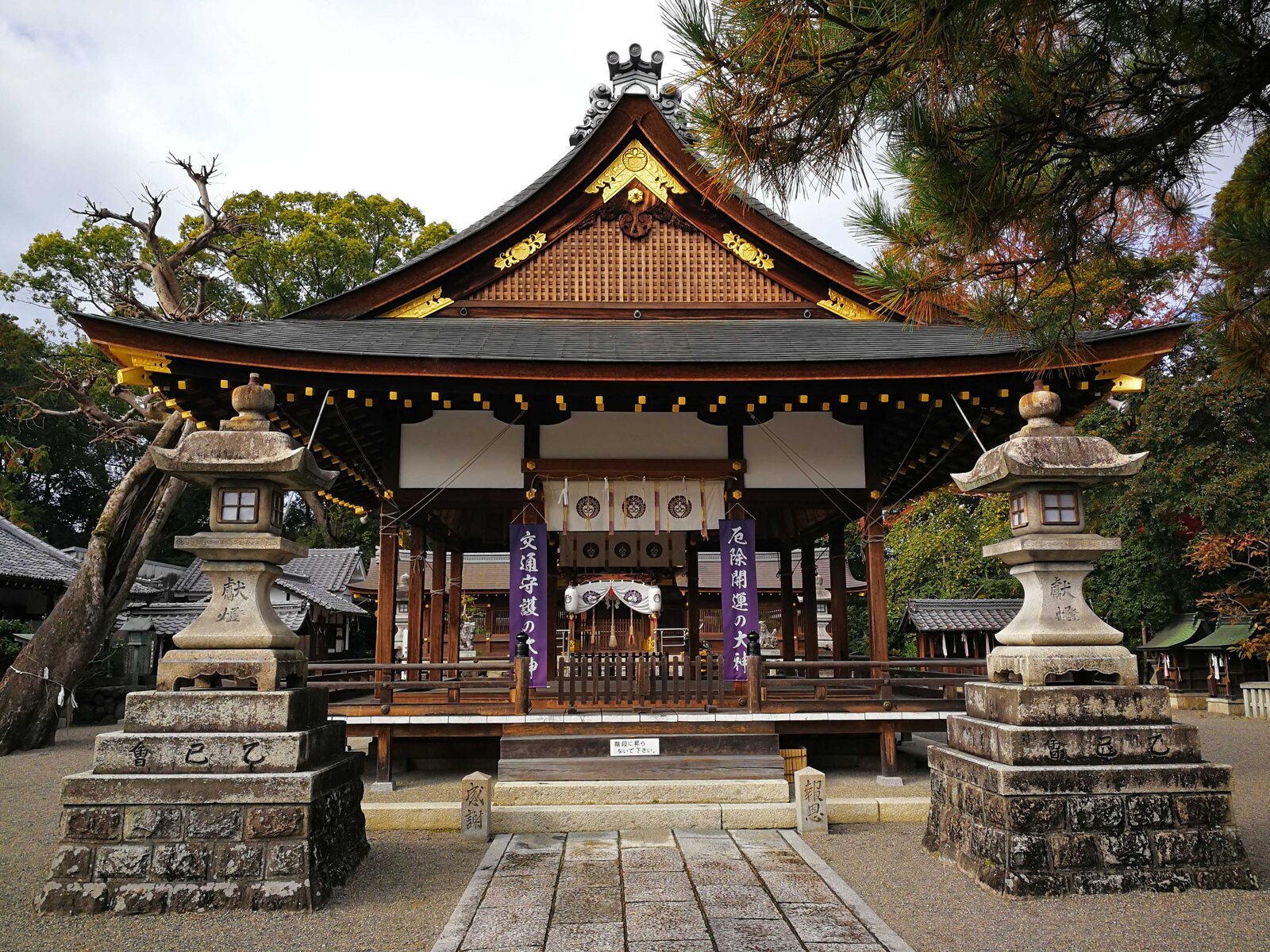 立木神社の拝殿