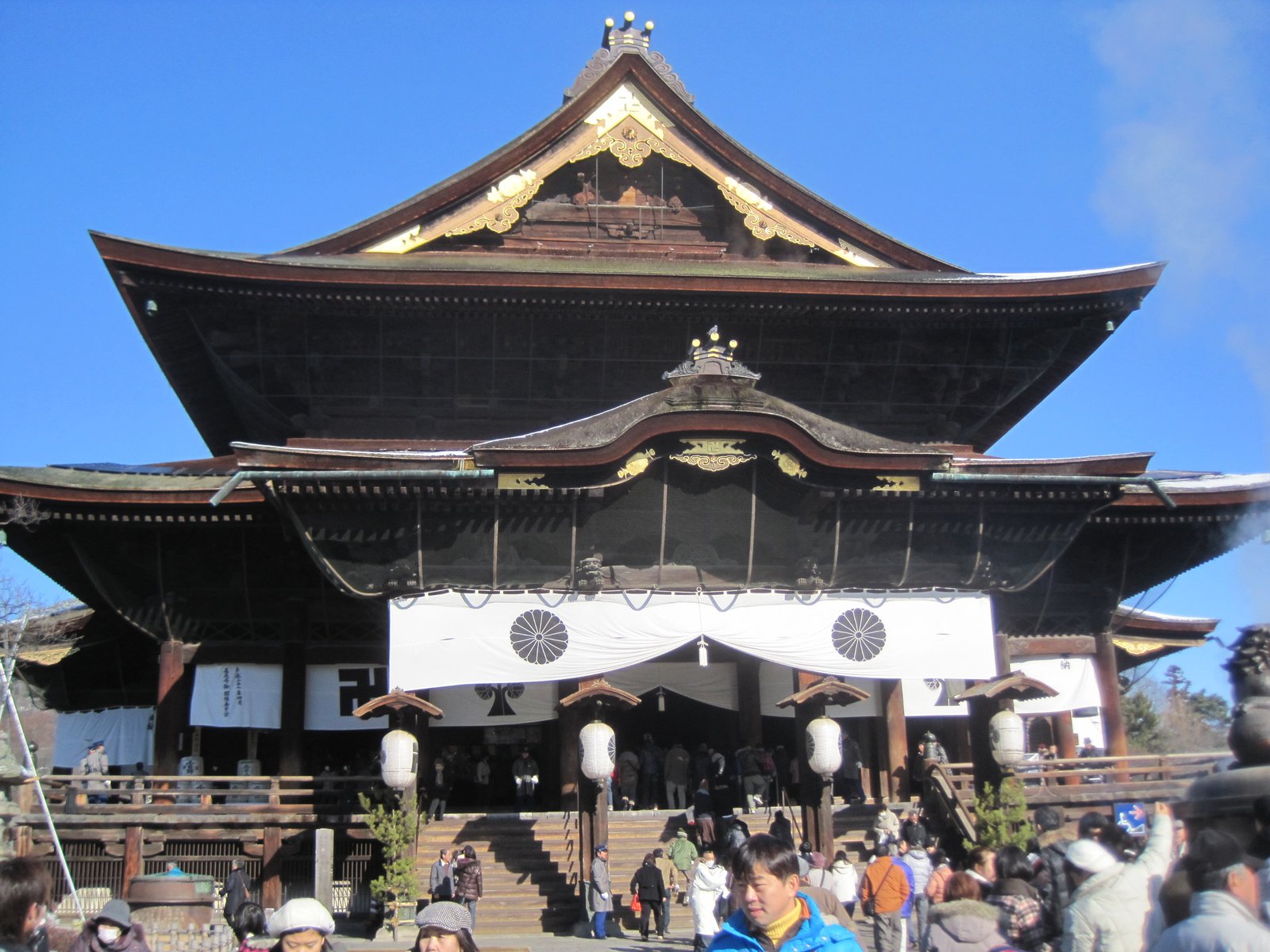 善光寺の国宝 本堂